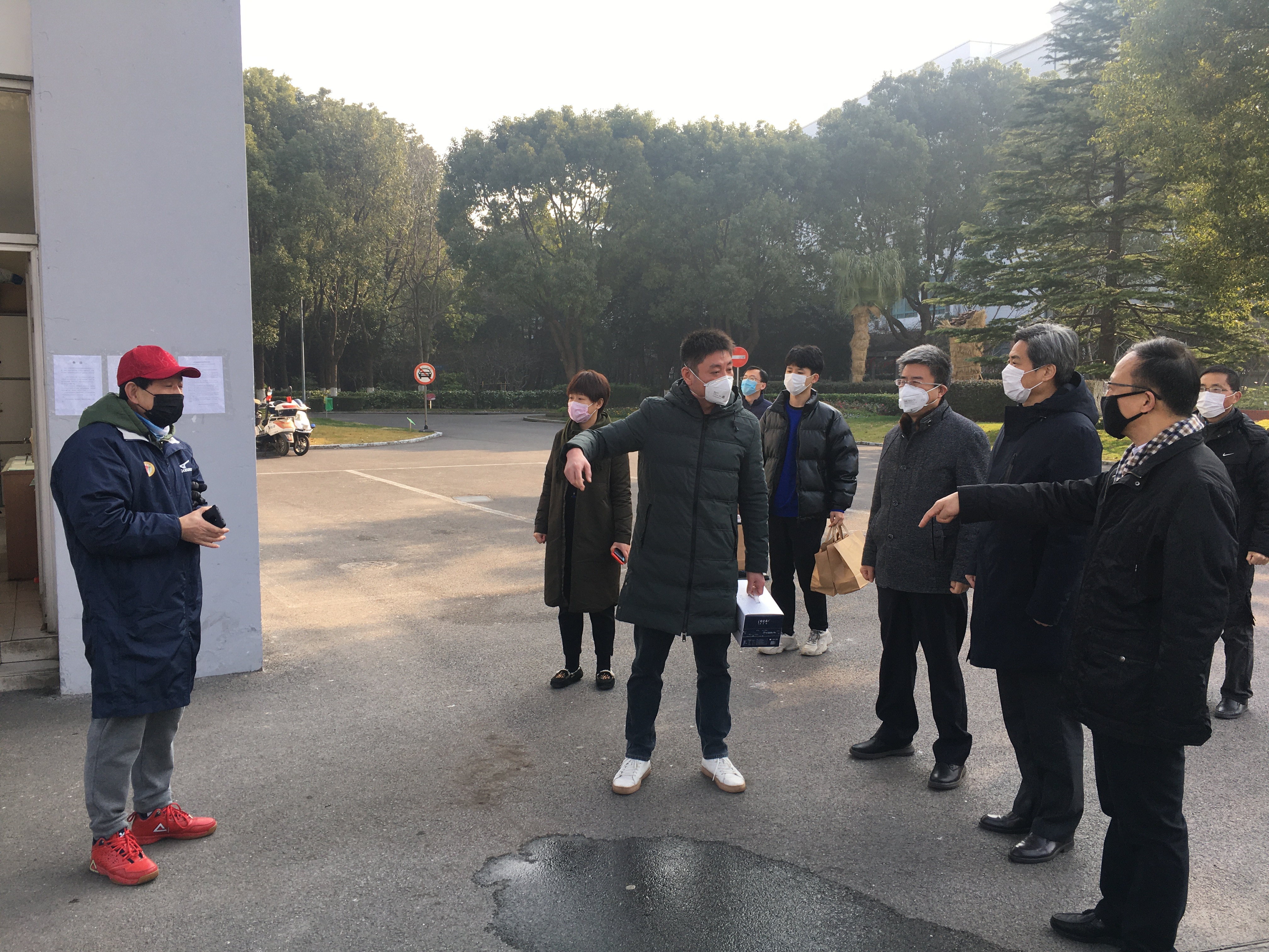 校领导检查指导学校疫情防控工作 校领导检查指导学校疫情防控工作