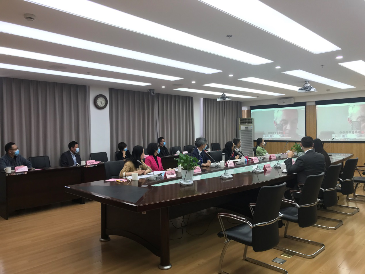 视频会议现场 视频会议现场
