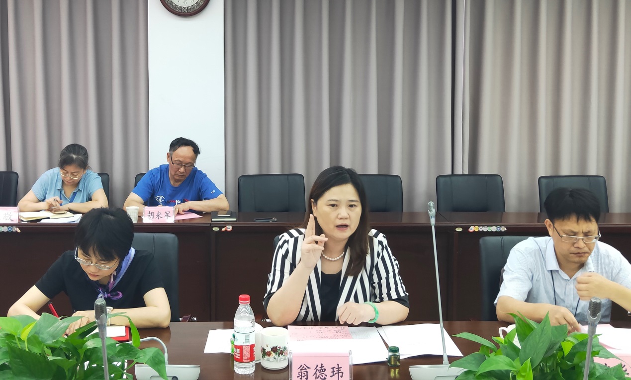校党委副书记、副校长翁德玮讲话 校党委副书记、副校长翁德玮讲话