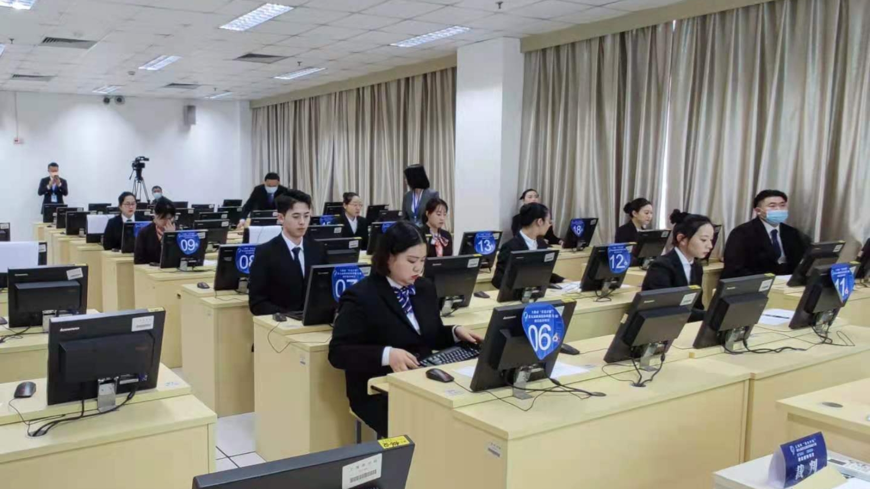 OPERA系统操作模块比赛现场 OPERA系统操作模块比赛现场