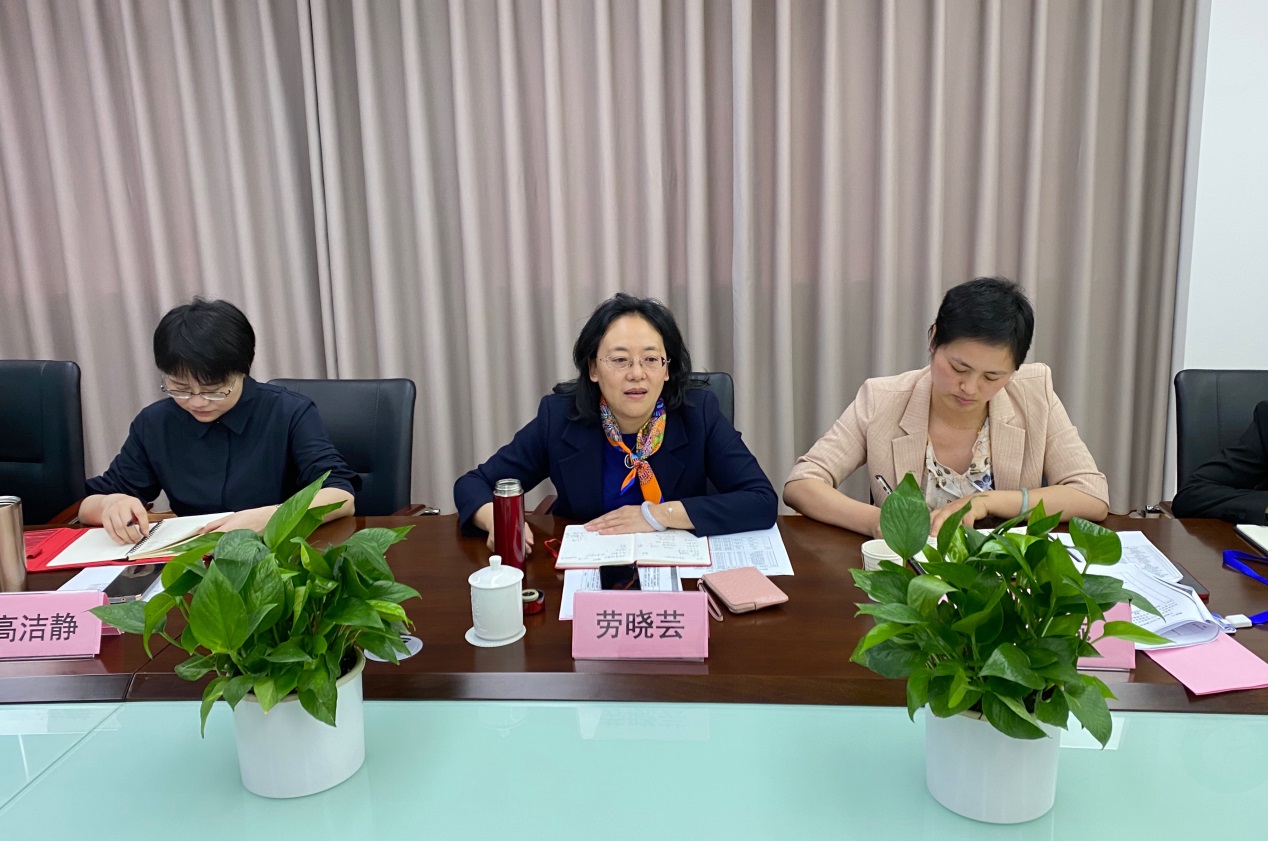 图为毕业生就业创业工作专项调研现场 图为毕业生就业创业工作专项调研现场
