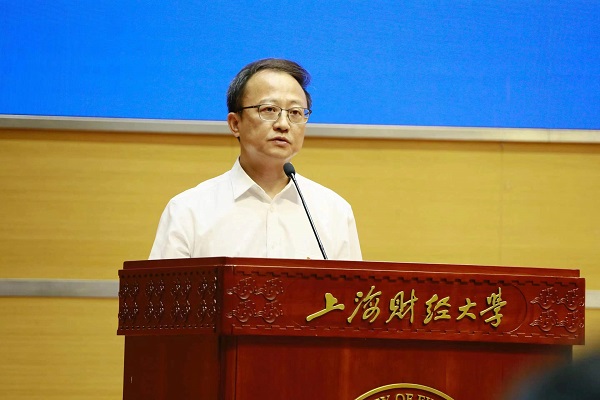 图为党委书记沈大明总结讲话 图为党委书记沈大明总结讲话