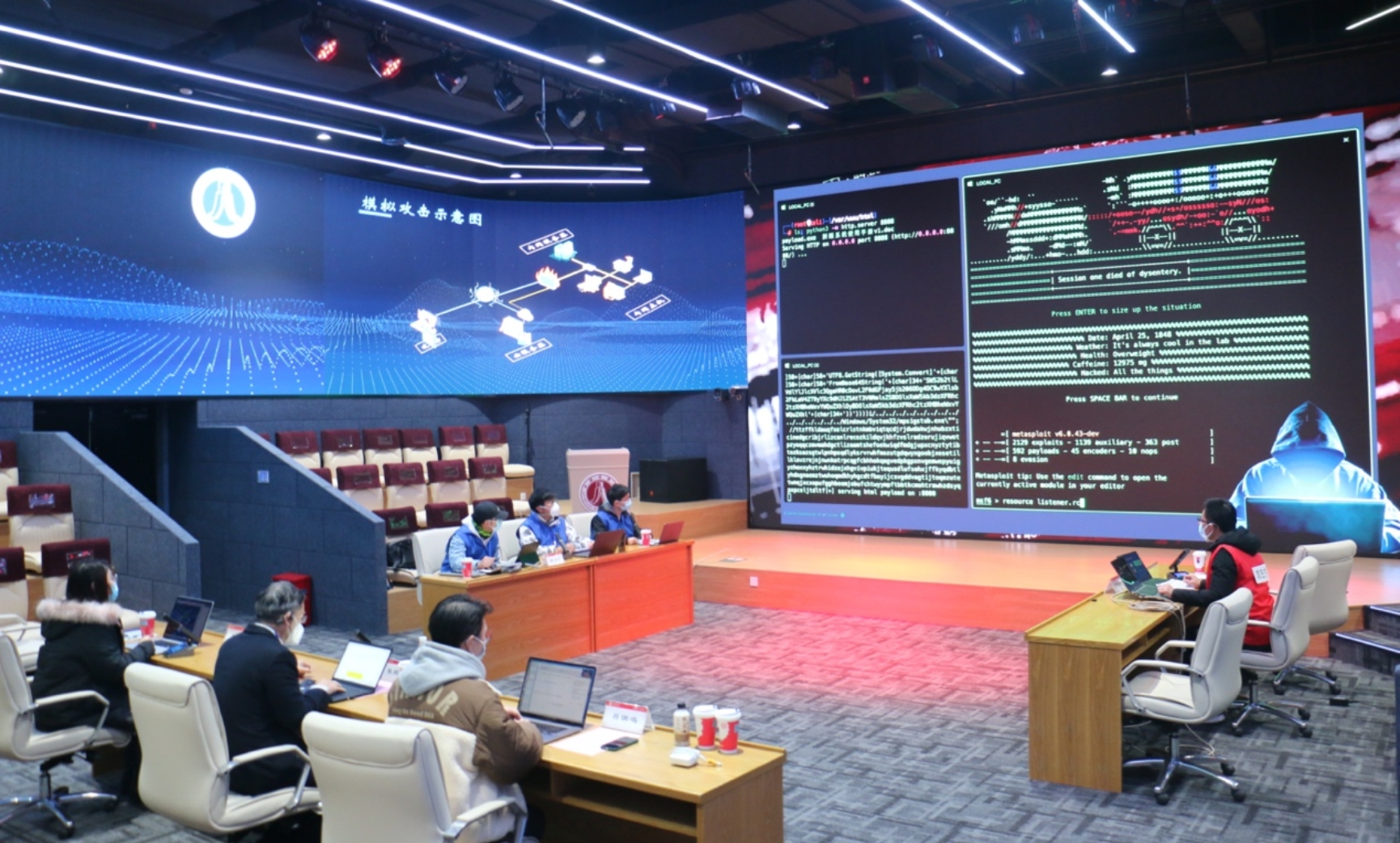 网络与信息安全事件攻防应急演练线下107现场 网络与信息安全事件攻防应急演练线下107现场