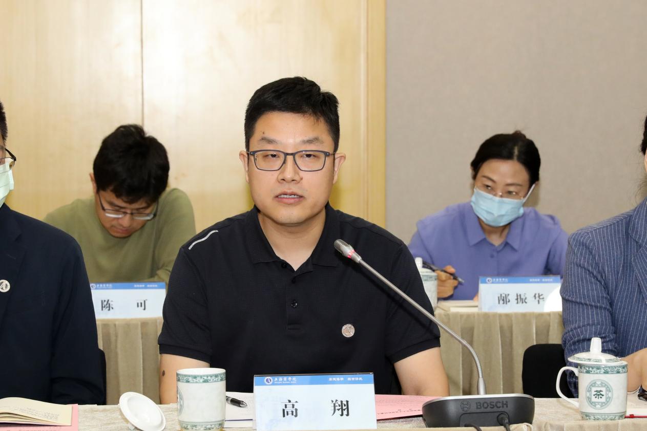 高层次人才代表高翔发言 高层次人才代表高翔发言