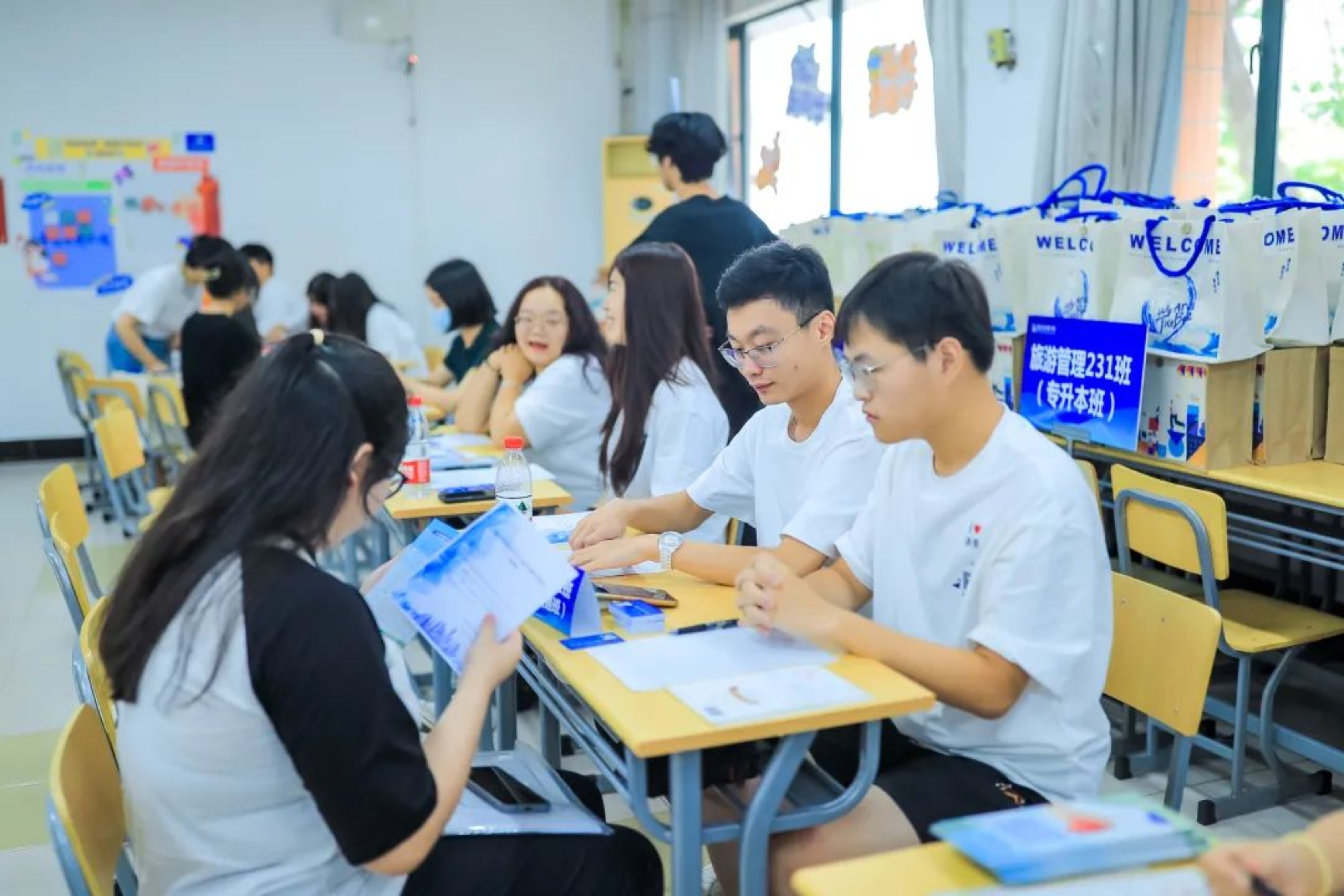 二级学院迎新 二级学院迎新